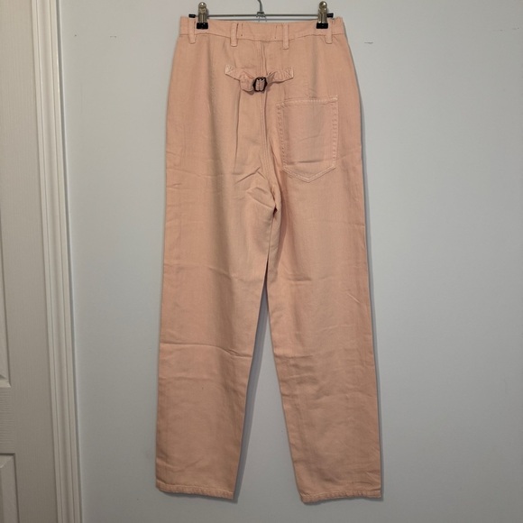 SR vs. Sandrine Rose “The Virgin Label” Pink High Rise Straight Leg Jeans SZ 25 - Picture 2 of 11